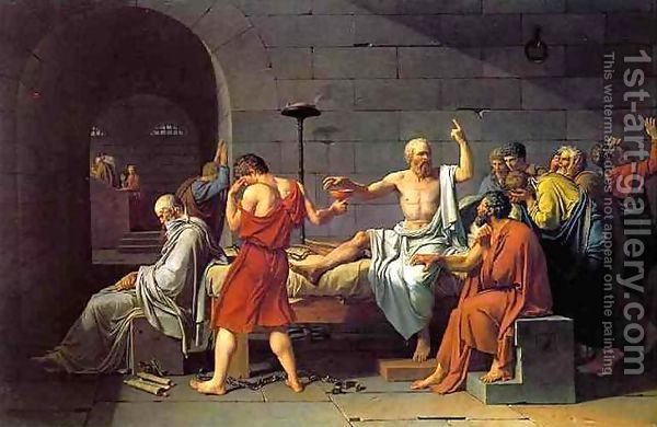 “The death of Socrates”