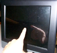 AMX touch panel