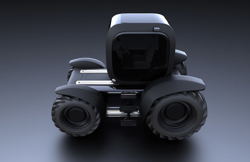 Electric tractor concept.