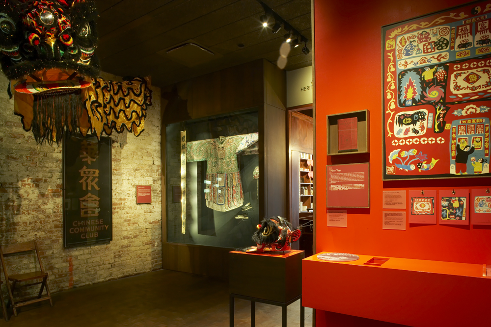Interior of the museum