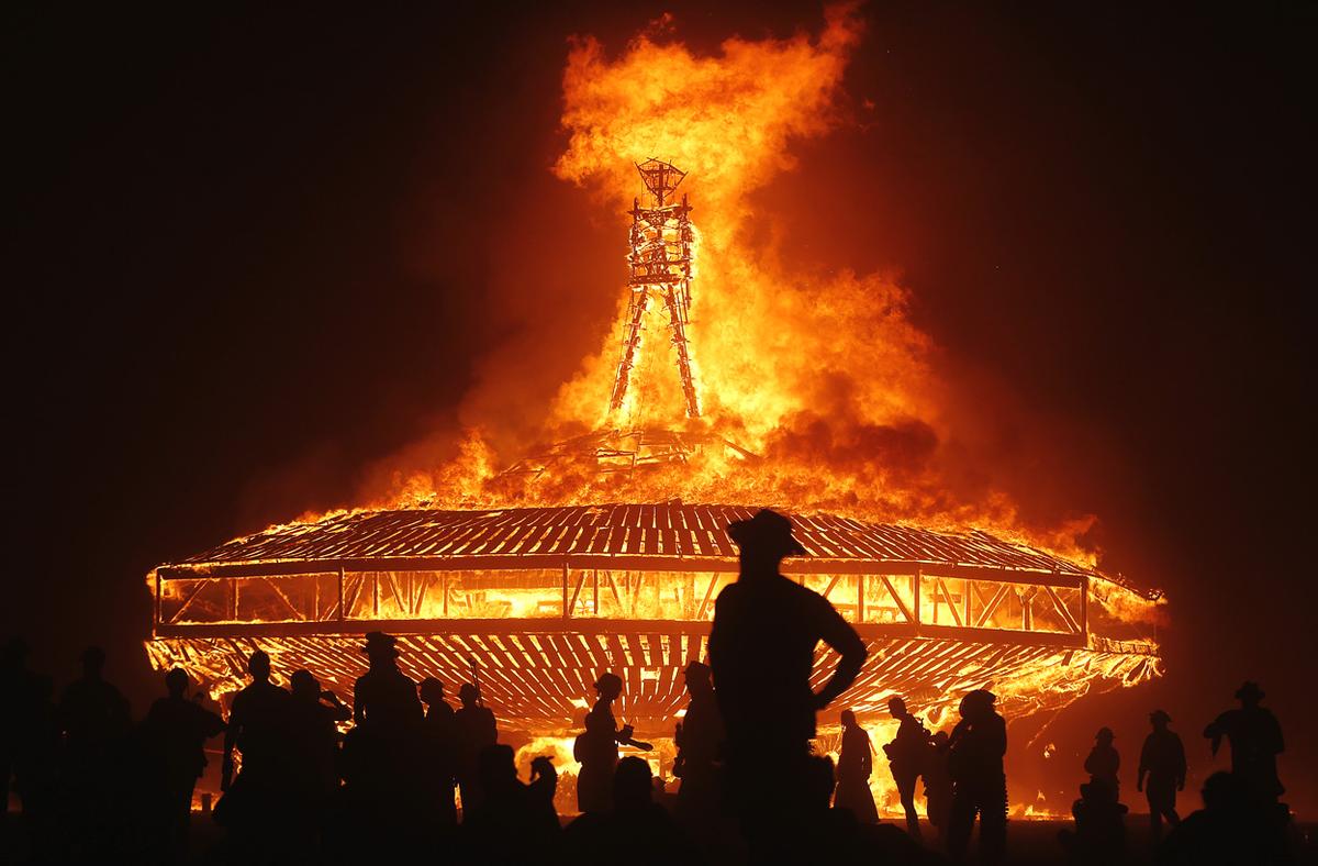 Burning Man 2013 Statue