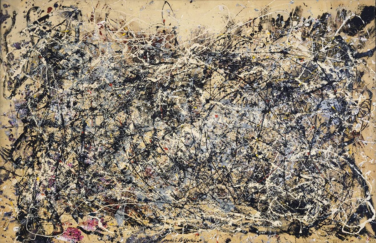 Number 1 (Lavender Mist), by Jackson Pollock 