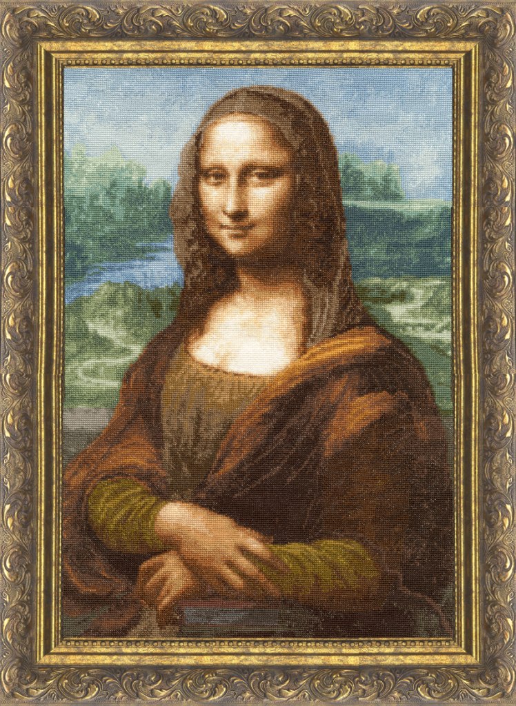 The Mona Lisa Painting by Leonardo Da Vinci 
