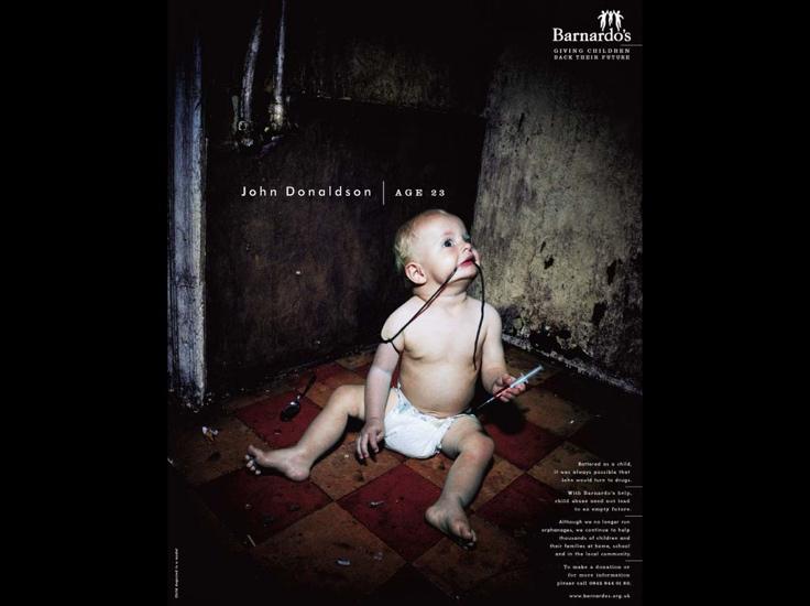 Barnardo’s Heroin Baby charity campaign