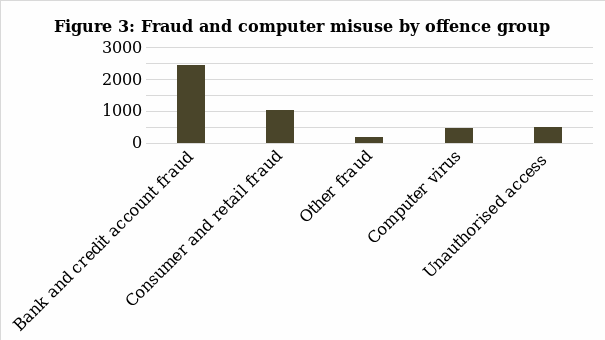 Fraud and computer misuse by offence group