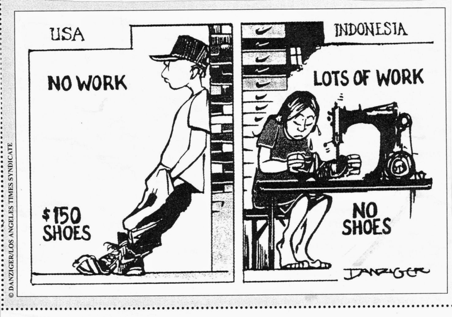 Danziger, J. (1996). The world according to Nike. Los Angeles Times.
