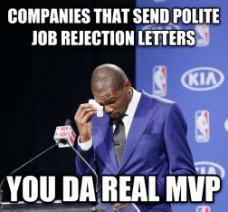 Job Rejection Letters