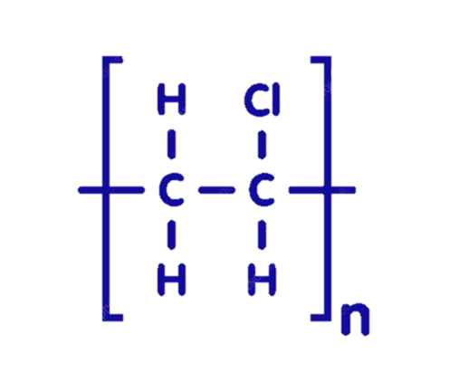 Molecular Structure of Polyvinyl Chloride 