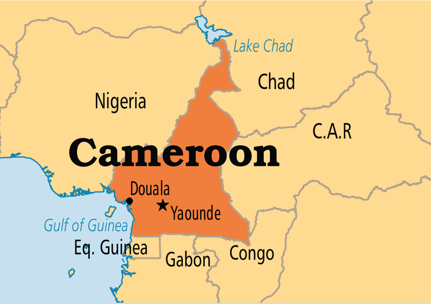Cameroon’s location