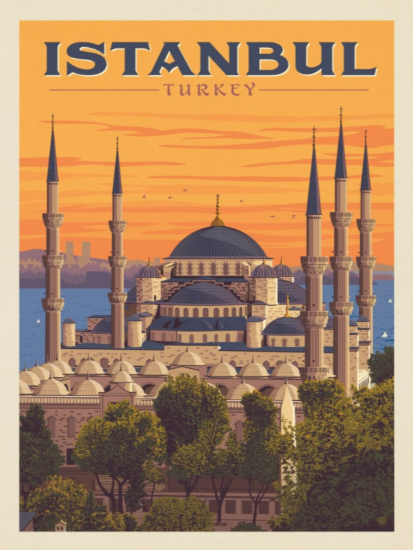 Istanbul postcard 
