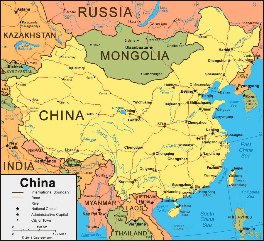 China’s Geographical Profile.
