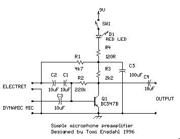 Microphone Preamplifier