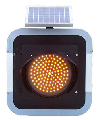 Solar traffic light