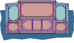 Coulombi Egg Stepped Deck and Collision Bulkhead Design