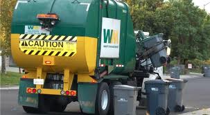 An example of a waste management practice in the site