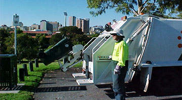 Green Waste Management Site in Adelaide City.