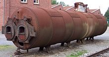 A Lancashire boiler