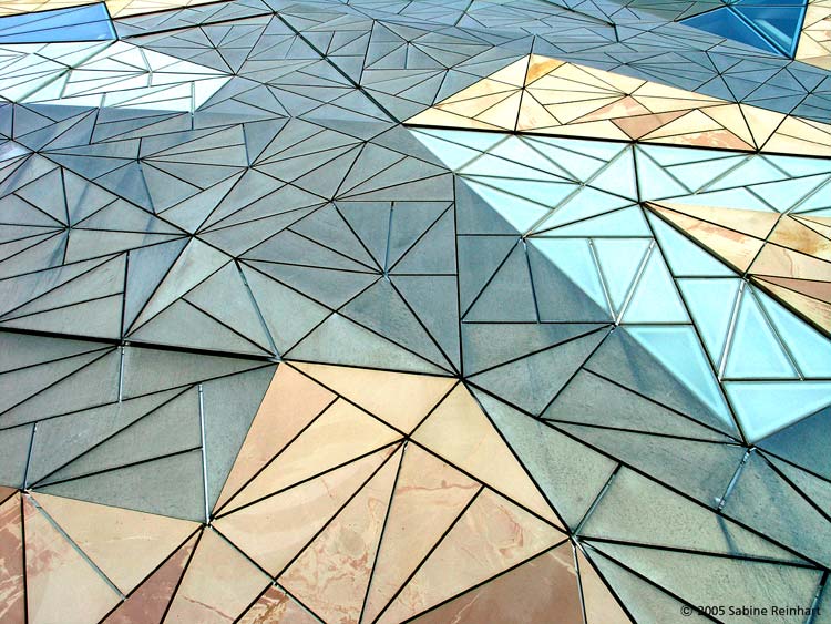 The Fractal Facade at Federation Square