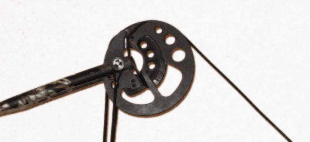 a compound bow pulley.
