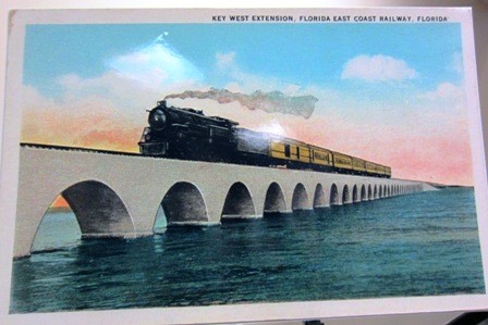 Florida East Coast Railroad to Key West.