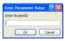 The student parameter query design
