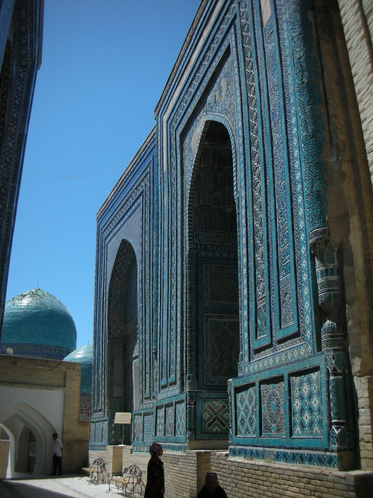 Timurid necropolis and the portal of shah-i-zinda