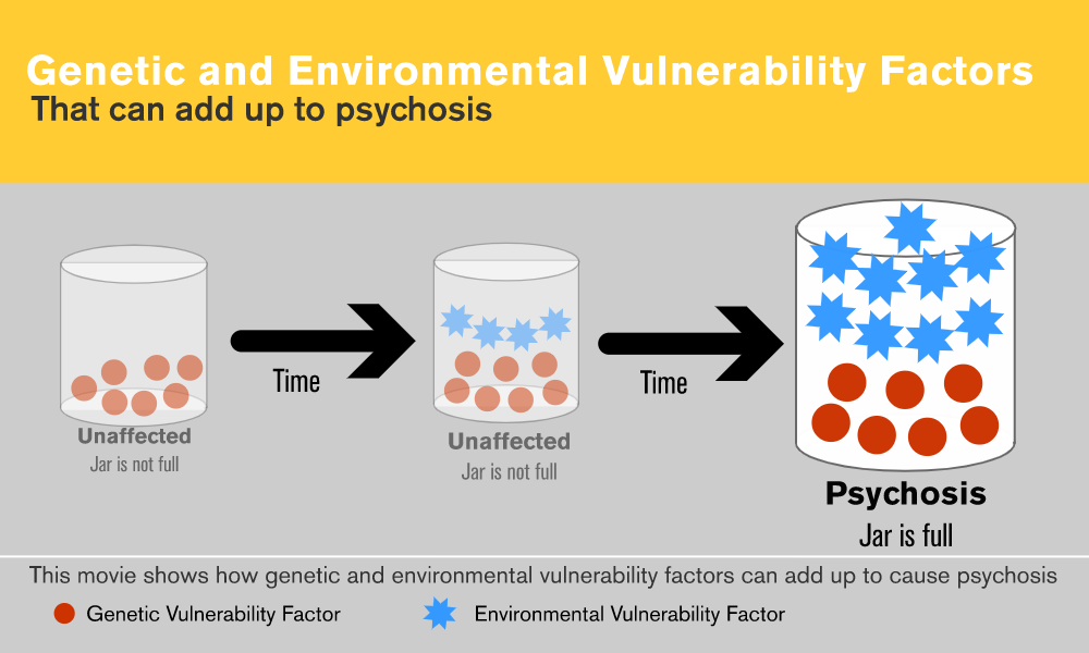 What causes psychosis.