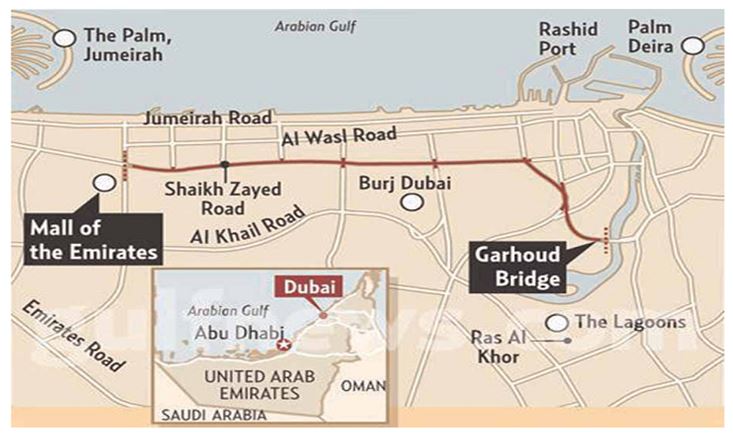 Current Pubic Transport System in Dubai