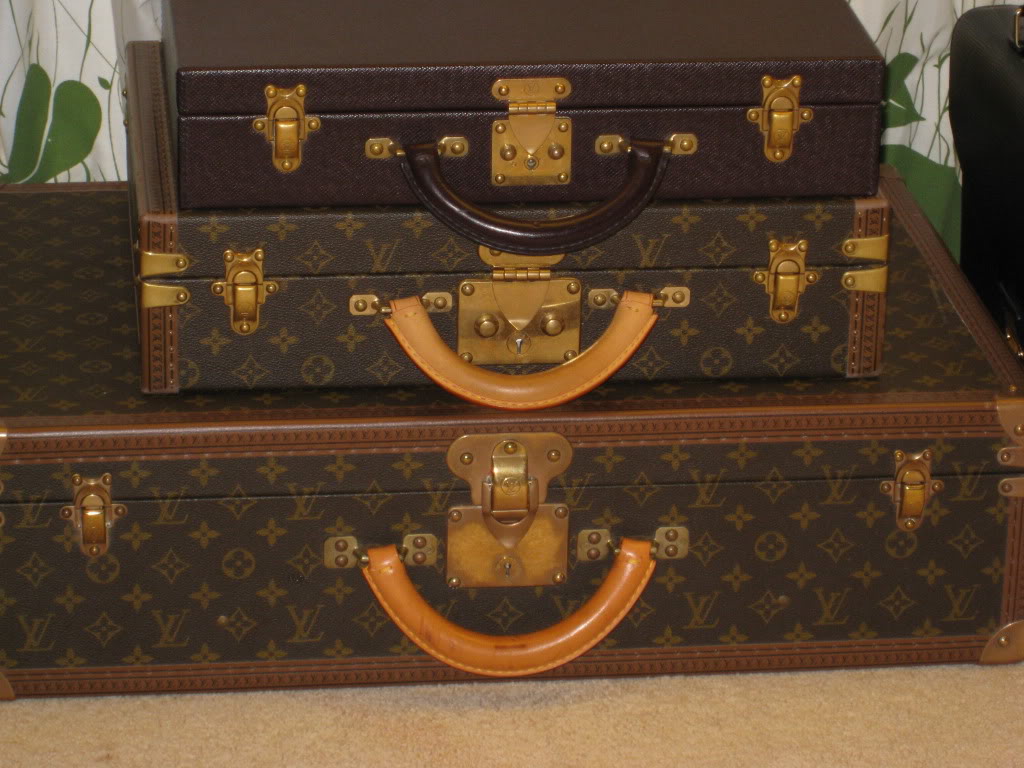 Photos of Louis Vuitton suitcases inspired by old designs