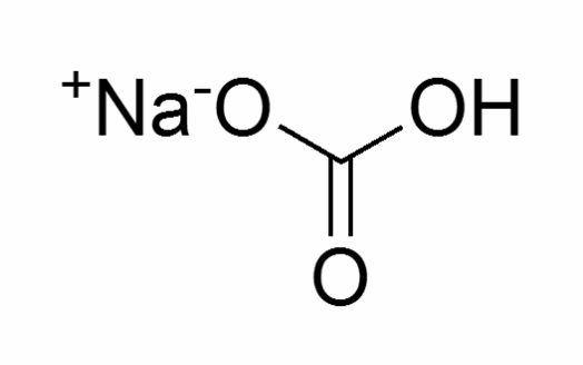 Molecular structure of bicarbonate