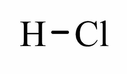 Molecular structure of Hydrochloric acid