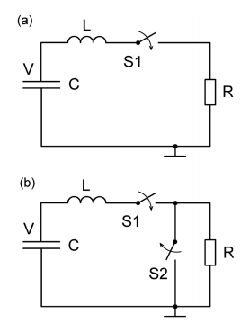 Simplified discharge circuit for capacitive energy storage