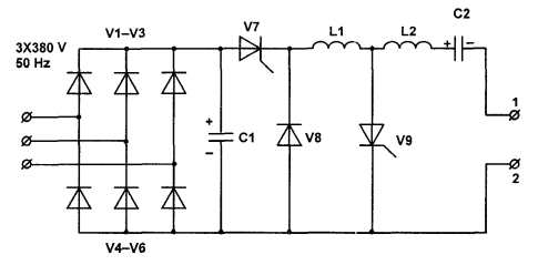 Typical circuit of an SOS device