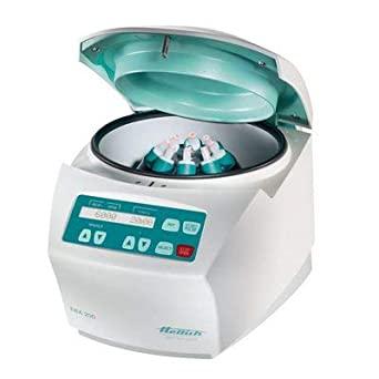 A tabletop centrifuge