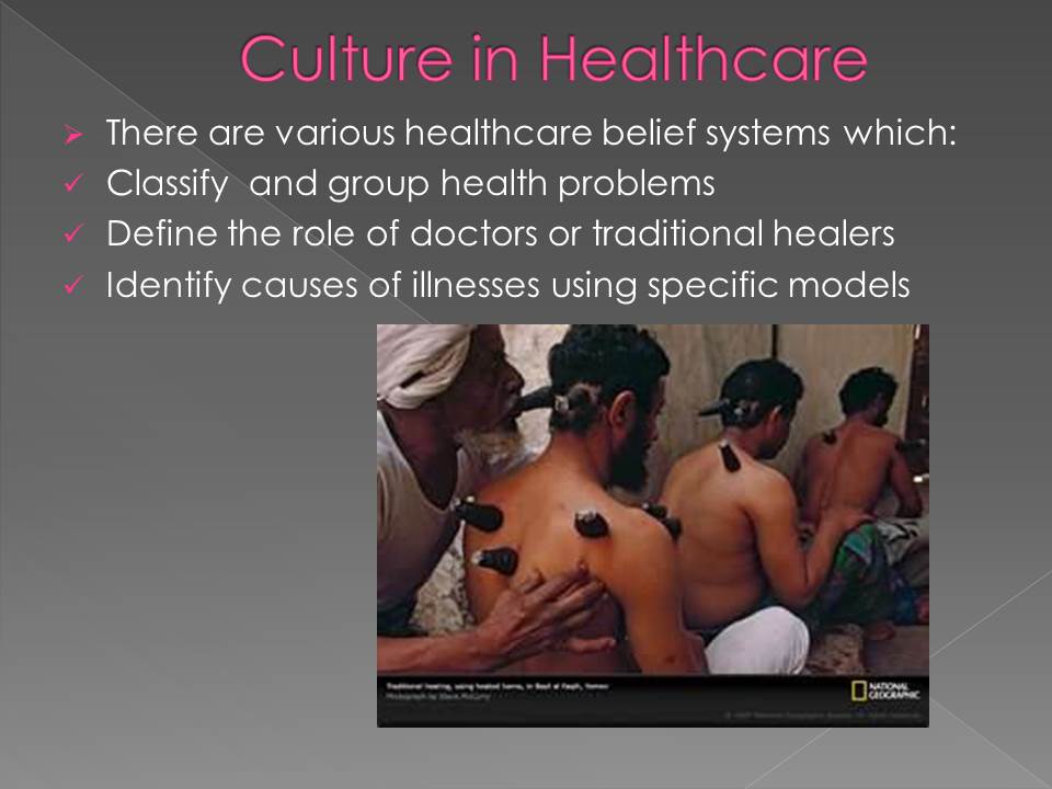 Culture in Healthcare