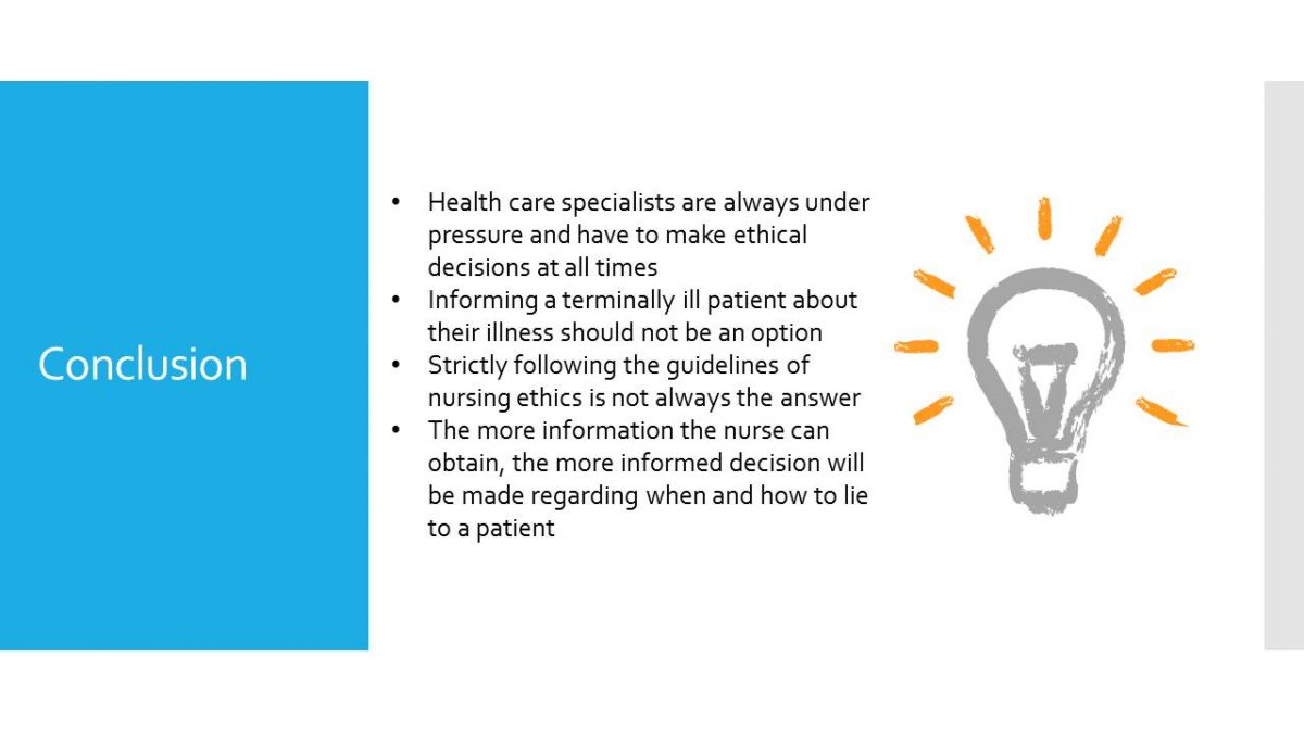 case study with ethical dilemma in healthcare