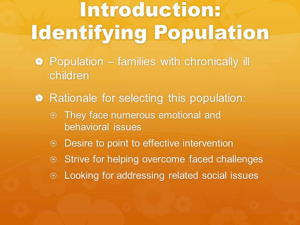 Introduction: Identifying Population