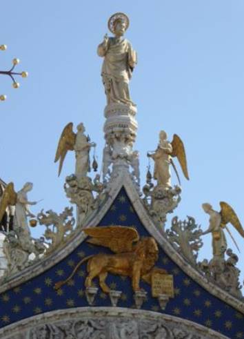 St. Mark’s Statue and the Lion 
