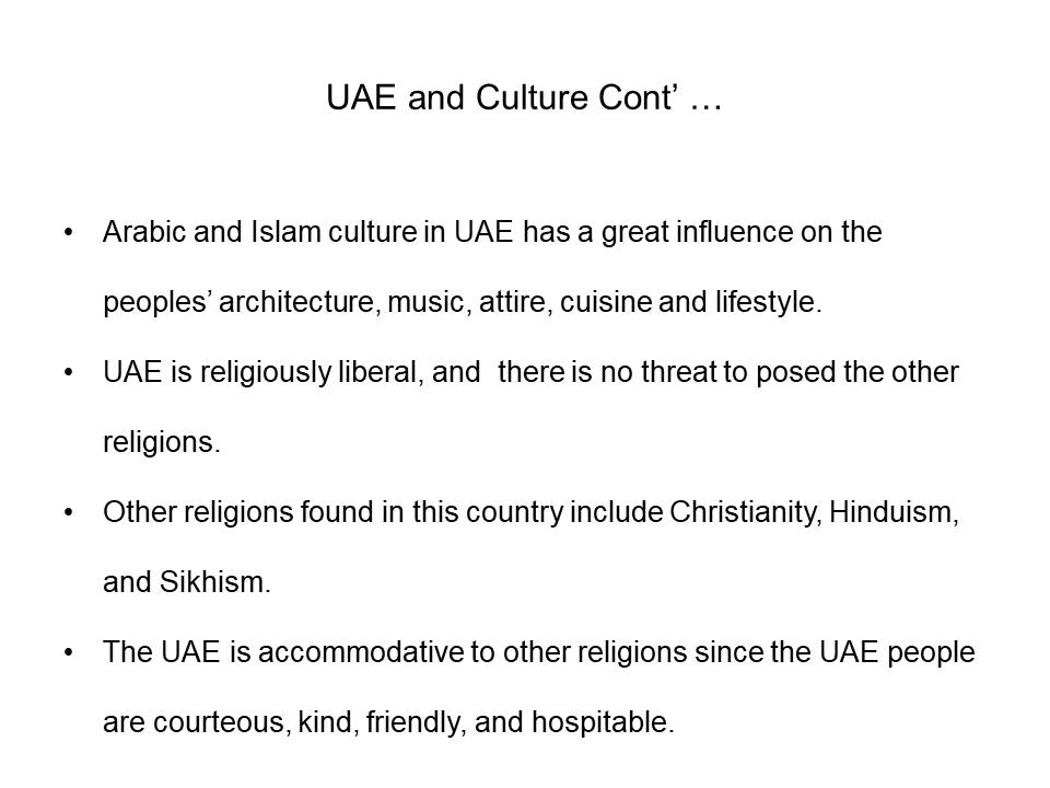 essay about arab culture