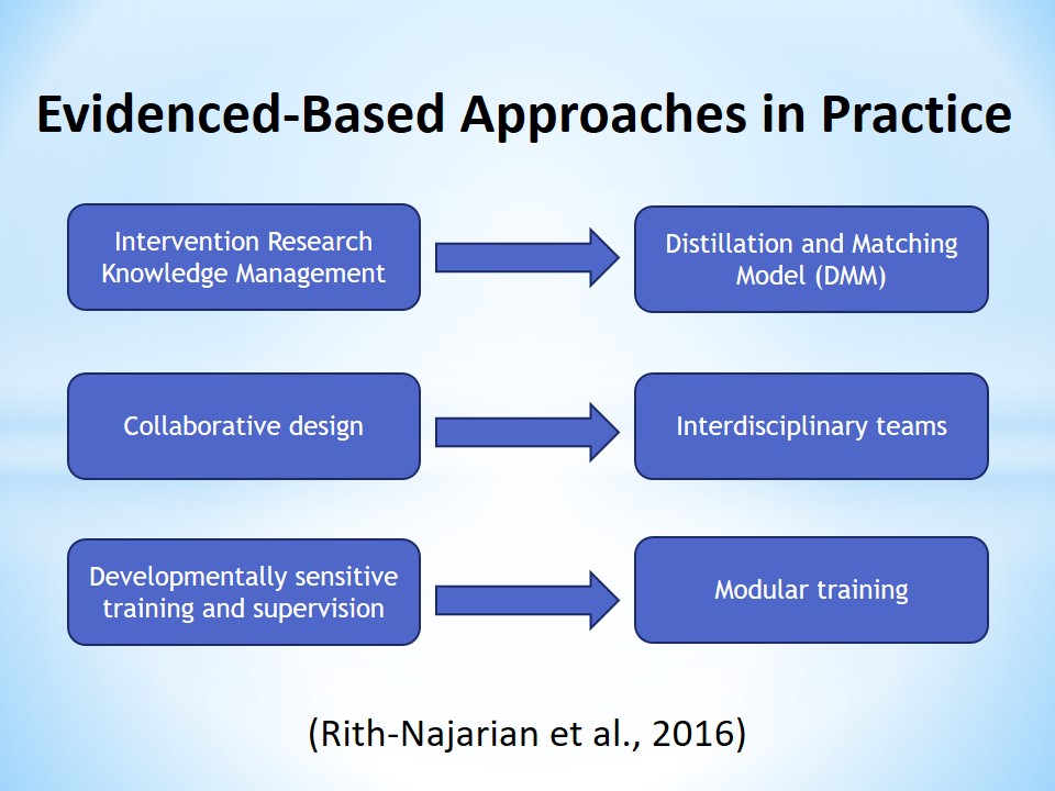 Evidenced-Based Approaches in Practice