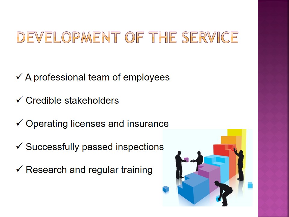 Development of the Service