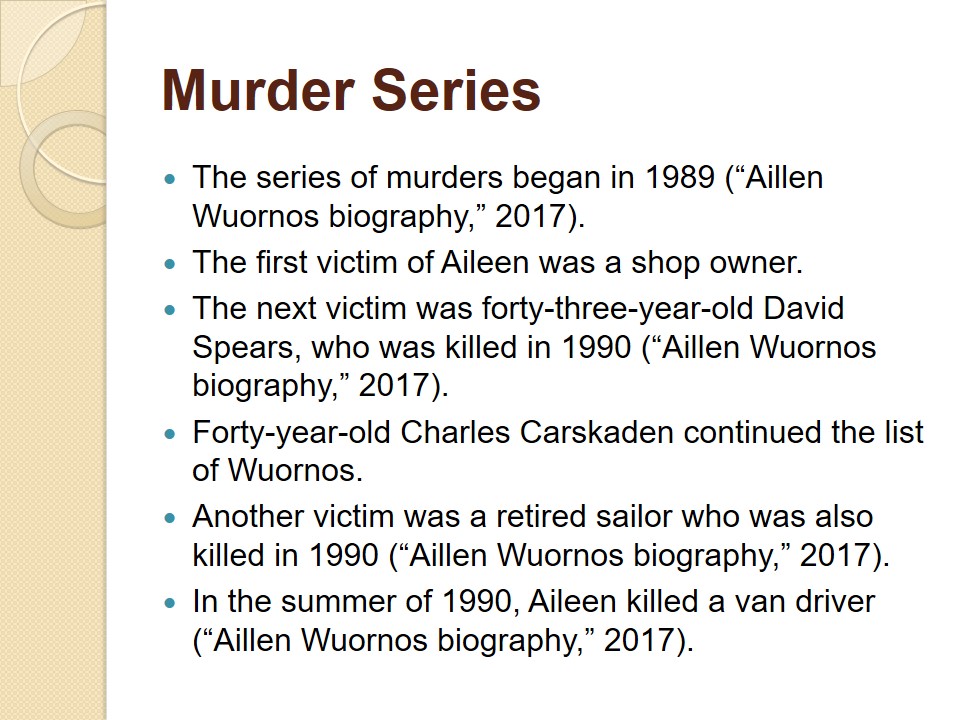 Murder Series