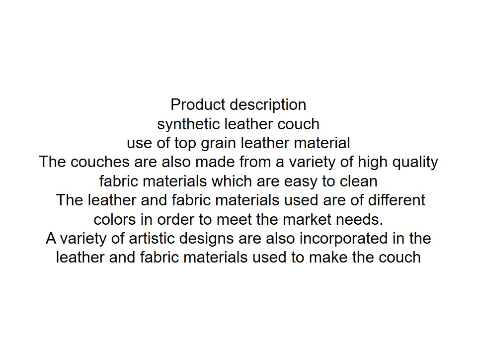 Product description