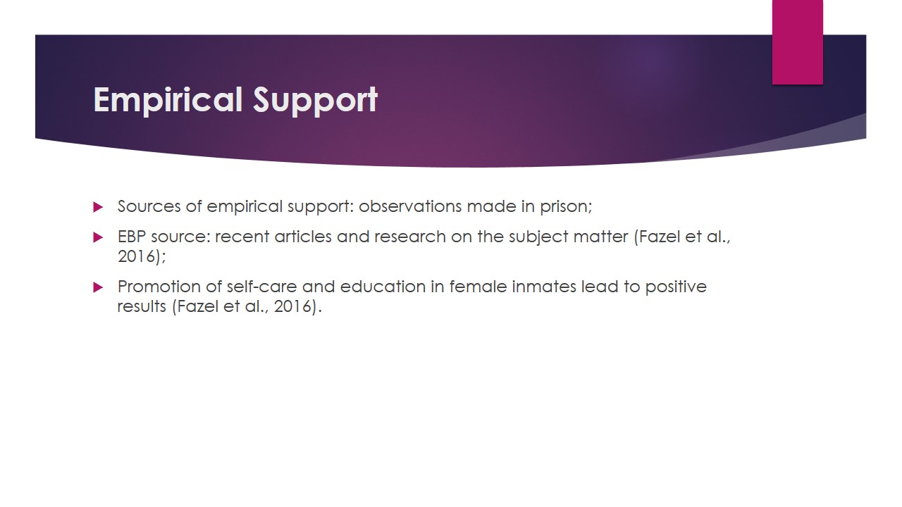 Empirical Support