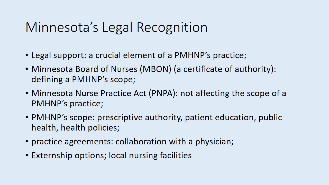 Minnesota’s Legal Recognition