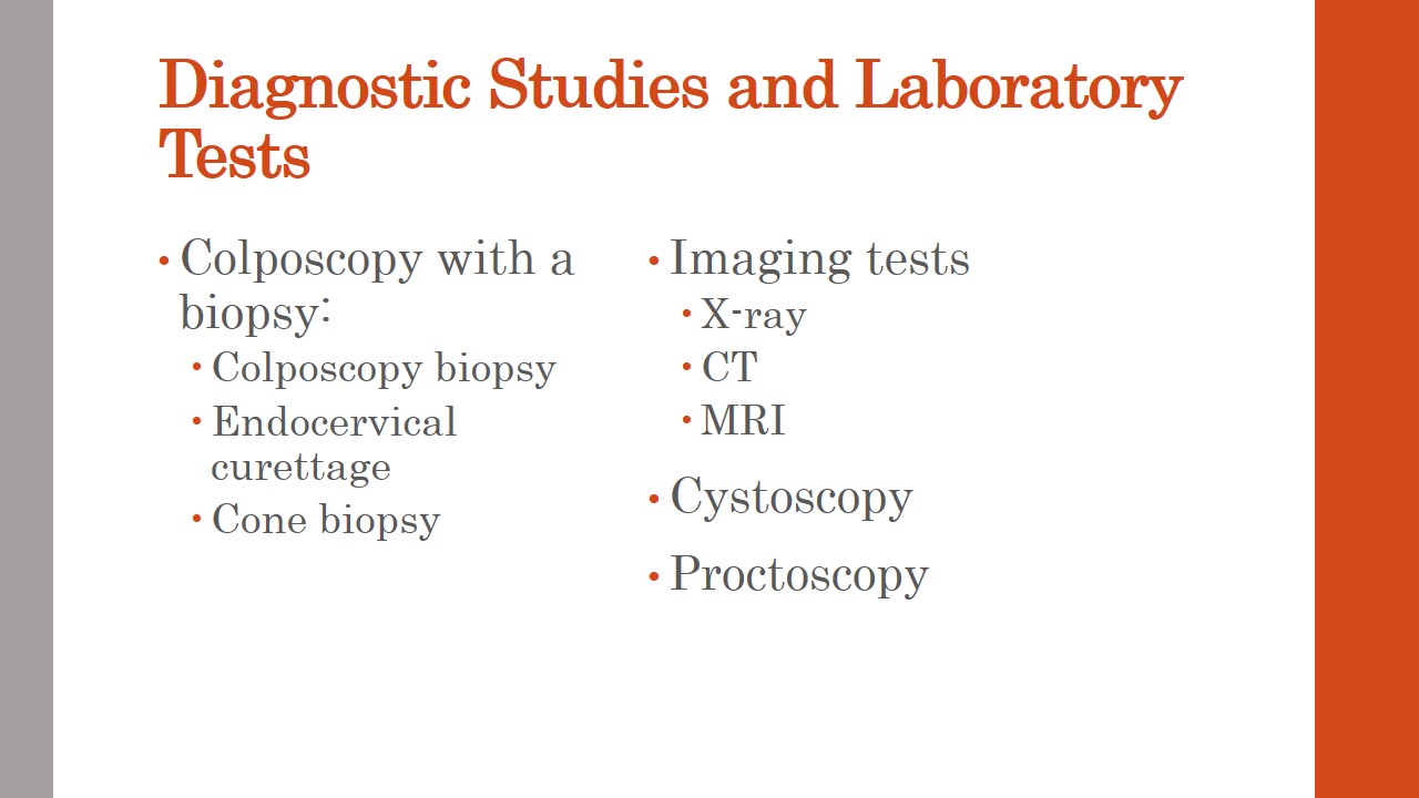 Diagnostic Studies and Laboratory Tests