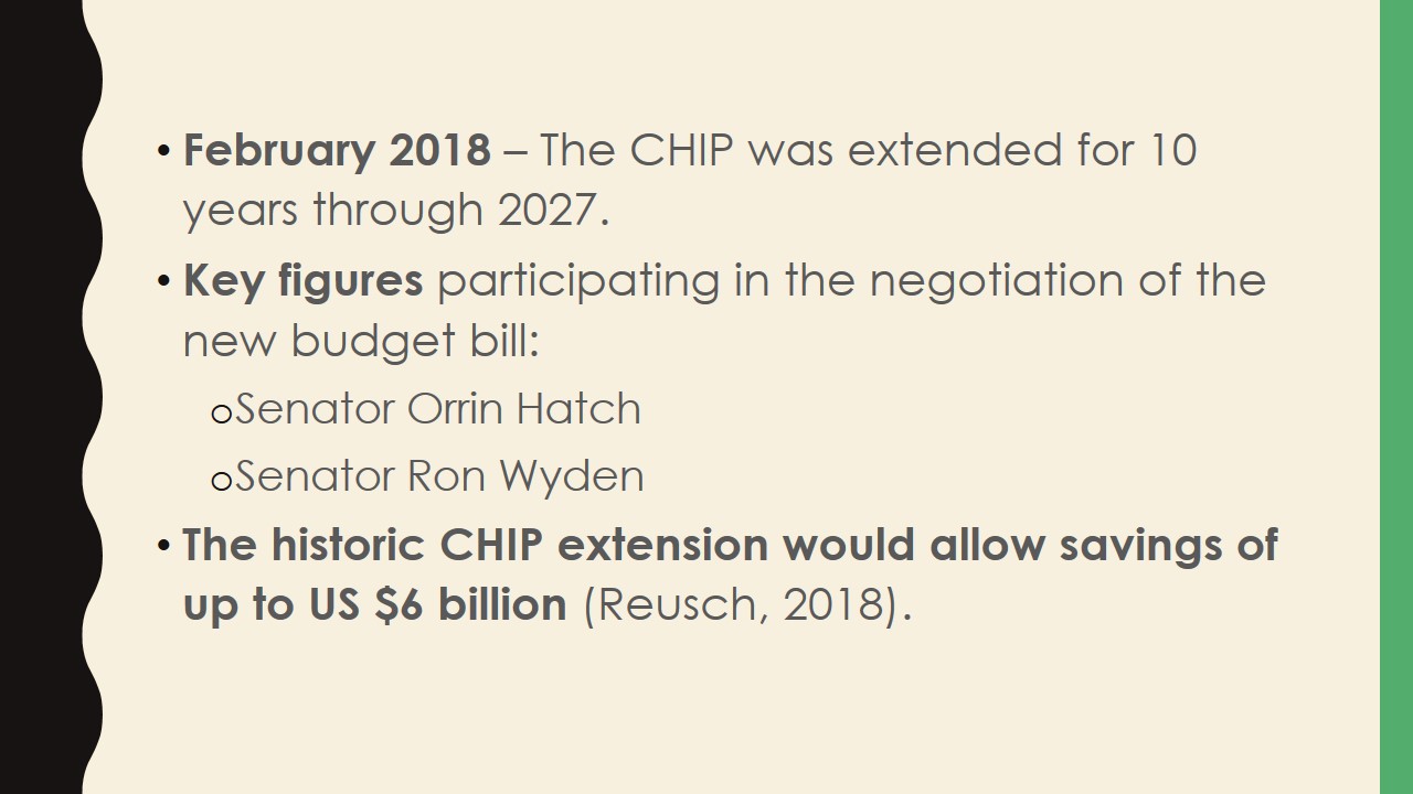 The Chip Renewal