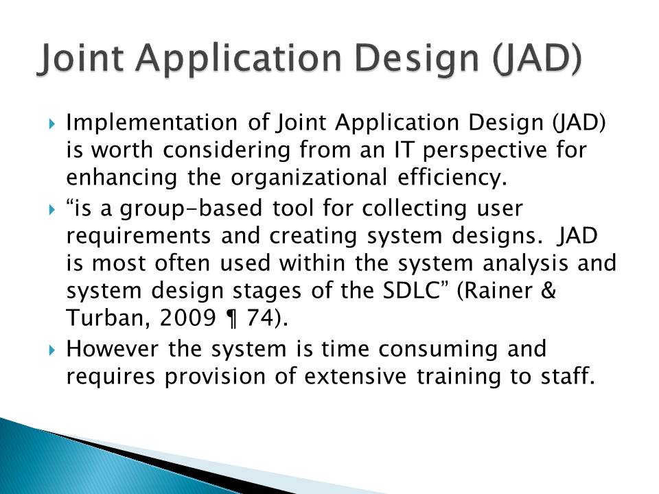 Joint Application Design (JAD)