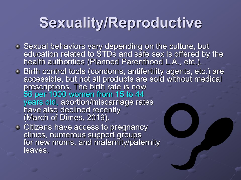 Sexuality/Reproductive