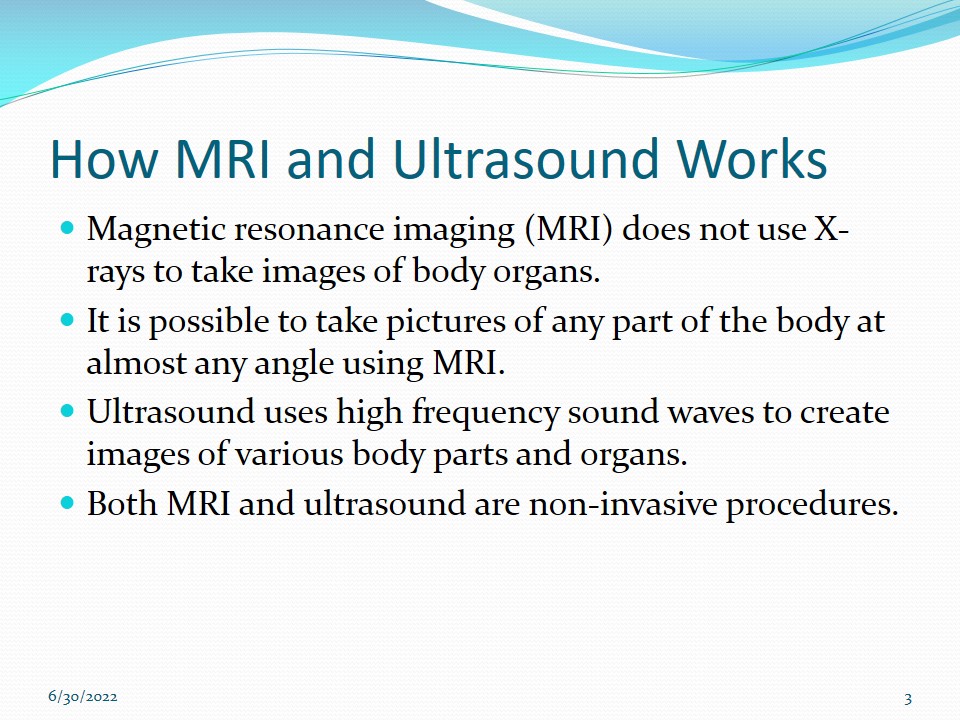 How MRI and Ultrasound Works